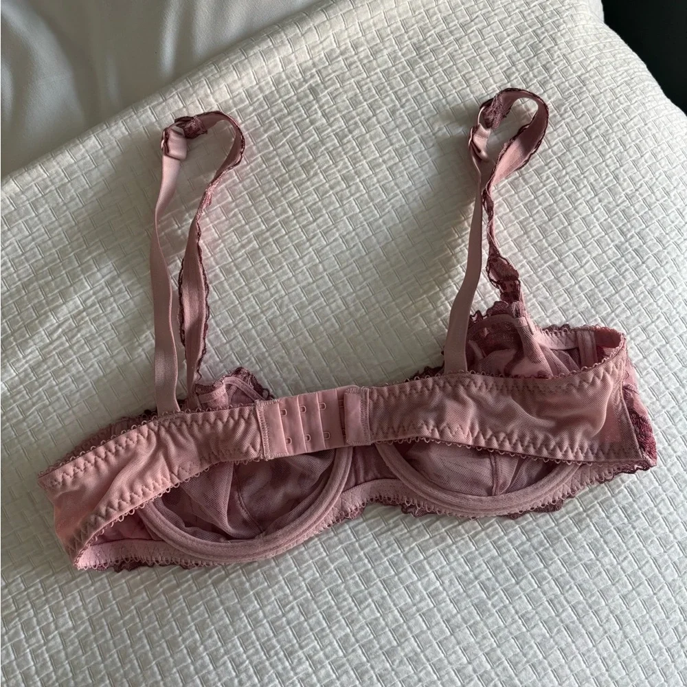 La Vie En Rose Unlined Balconette Bra - Picture 6 of 9